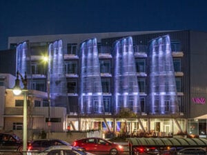 Cambridge Architectural Creates Distinct Metal Mesh Designs for New Luxury Apartment Facades