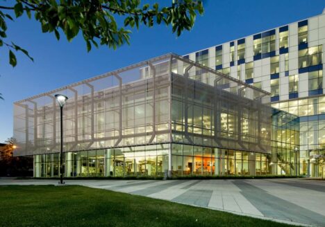 University of Calgary Taylor Family Library with Cambridge Architectural Mesh